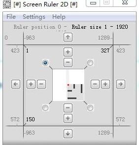 ��X��Ļ����ScreenRuler2D
