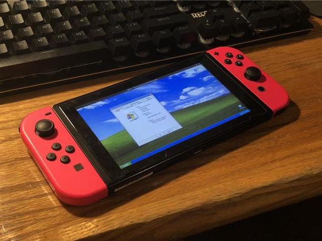 �D��������Switch�ɹ��\��Windows XP