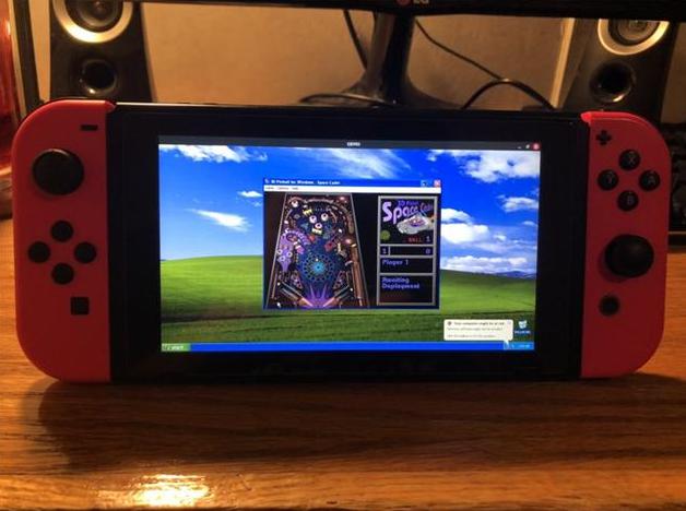 �D��������Switch�ɹ��\��Windows XP