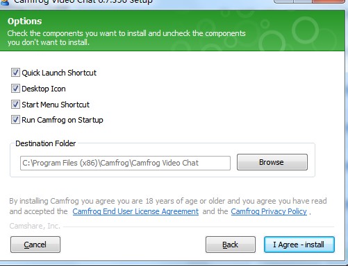�����Ї�(Camfrog)���d���b�̌W
