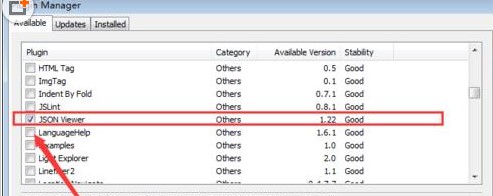 Notepad++��ʽ��json�ַ����ķ�����B