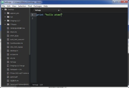 atom���dʹ�÷���