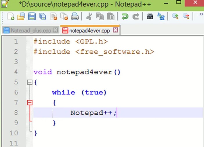 Notepad++ʹ�ó�Ҋ���}�c���