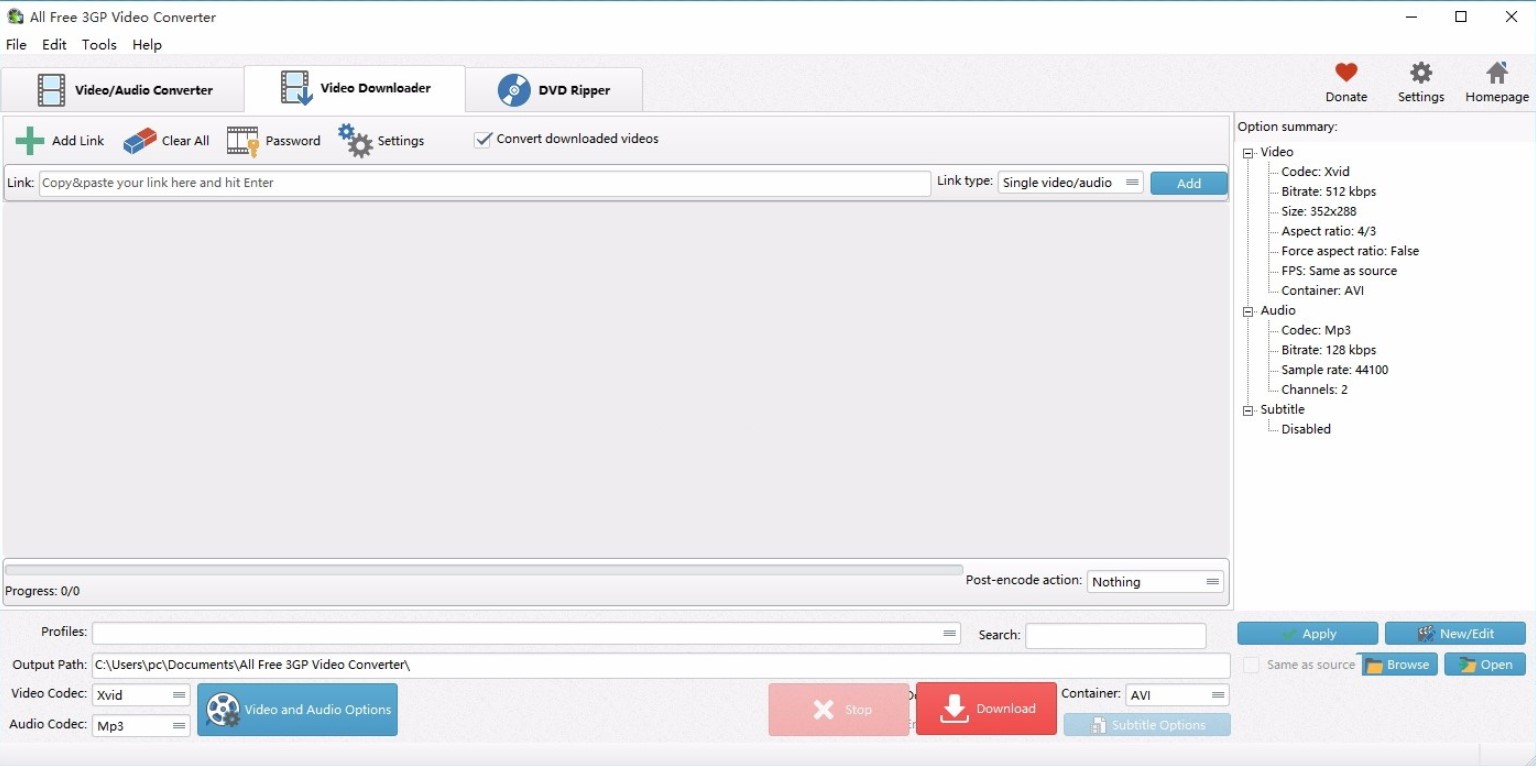 3gpҕ�l��Free&ensp;3GP&ensp;Video&ensp;Converter��ʹ�ý̳�