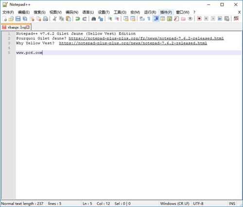 �Z�Ծ�݋��Notepadplusplus���d