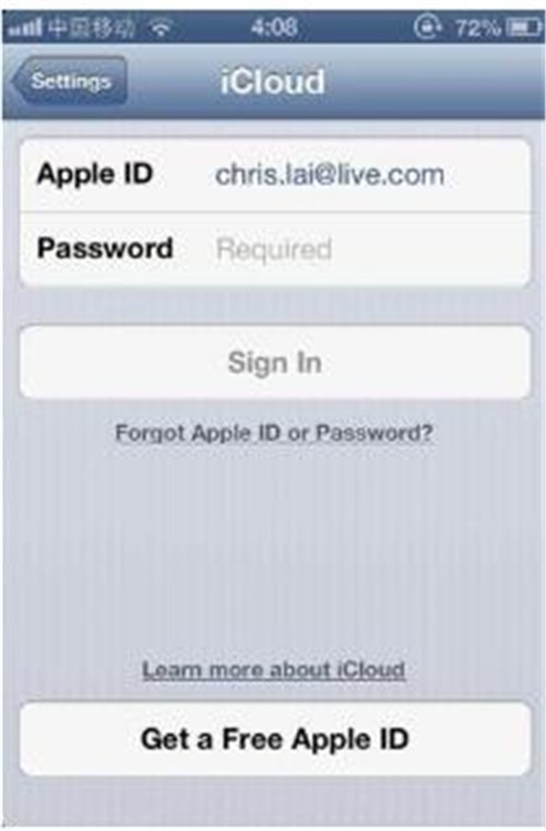 iCloud��X��ٷ����d����