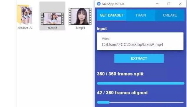 �������ǓQĘܛ��Fakeapp���dʹ��