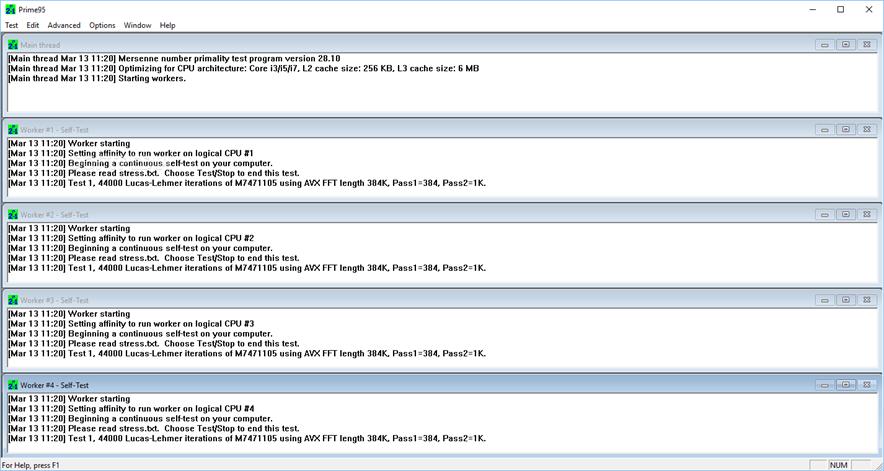 CPU�����yԇܛ��Prime95�ٷ���64λ���dʹ��