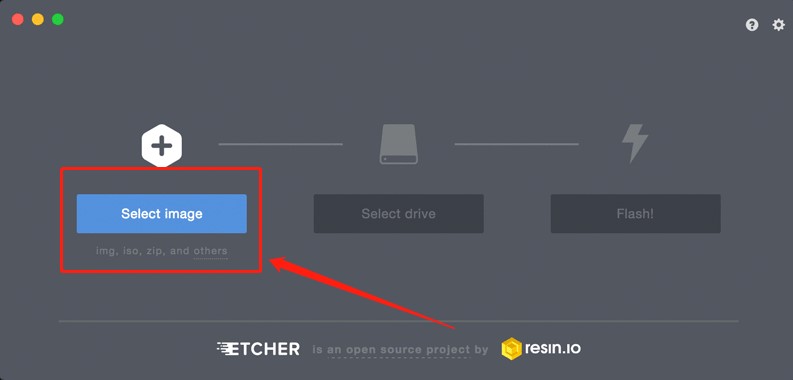 ʹ��Etcher�ٷ����������ن���(d��ng)�P�̳�