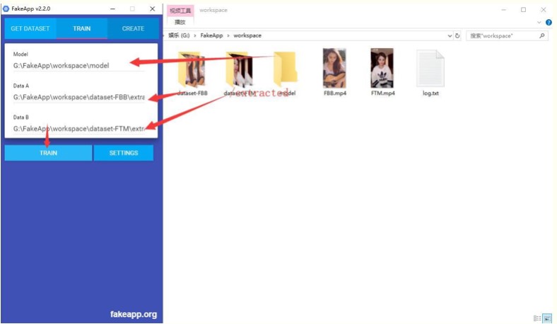 �QĘܛ��Fakeapp׌��һ��׃�ɴ�����