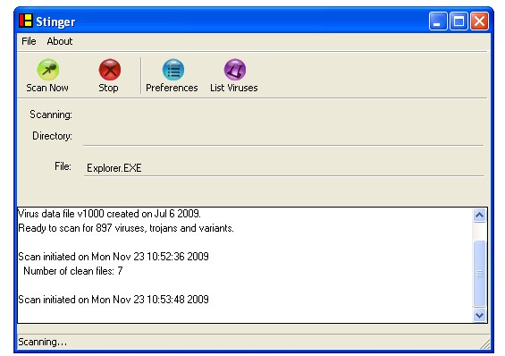 McAfee����ܛ��Stinger��B��ʹ���f��