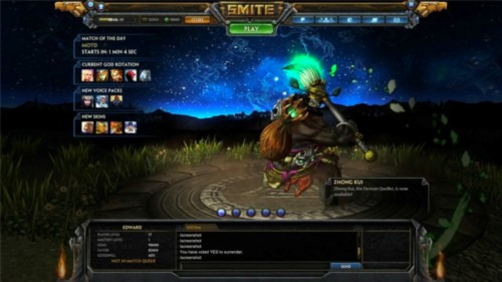 ��֮�ƽ�SMITE�Α���ɫ������ģʽԔ����B