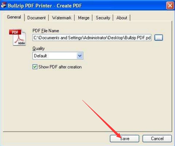 ̓�M��ӡ�C��Bullzip PDF Printer��B�cʹ��