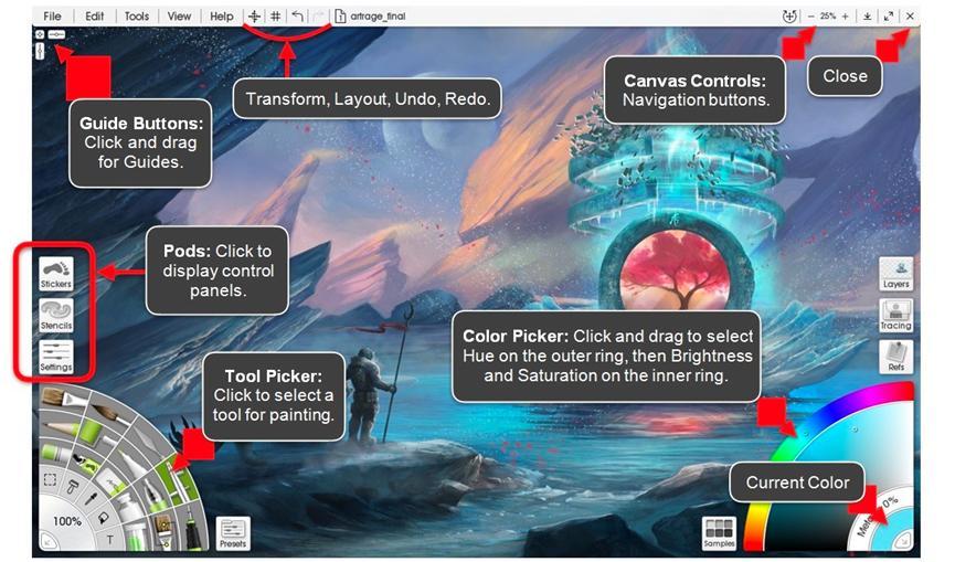 ArtRageܛ���Ļ�������ʹ�ý̳�