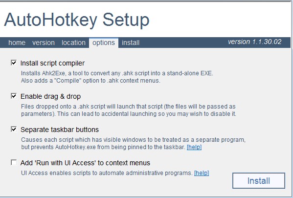 AutoHotkey���c(di��n)Ԕ��Ͱ��b���E