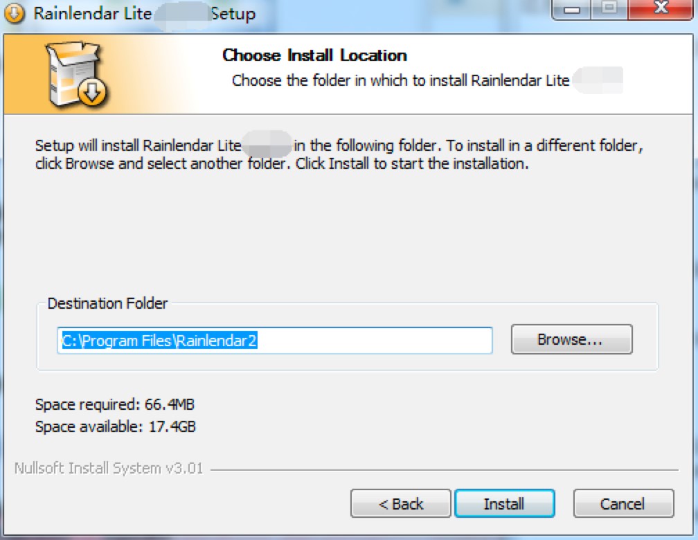 Rainlendar���b�̳�Ԕ����B�����Aʹ�ü���