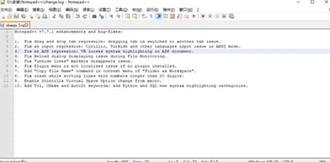 notepad ++���b�̳̺͹�����ɫ��B