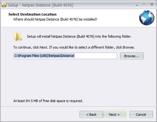 Netpas Distance���b��ʹ�õ�Ԕ���f��