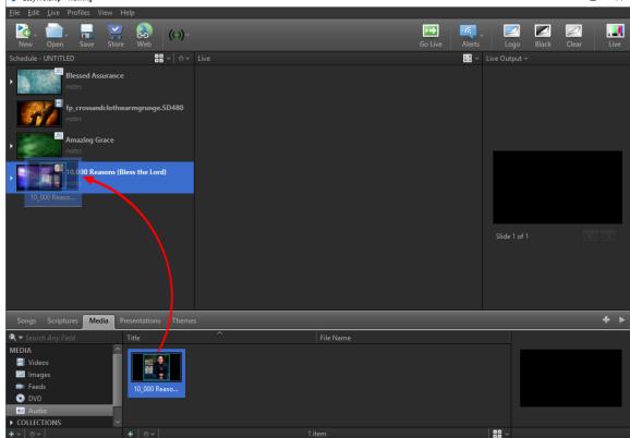 EasyWorship��X�����d�����б��O�ý̌W