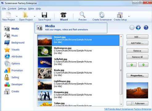 Screensaver Factory����һ�[