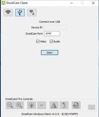 DroidCam�W�j�z���^���d����ʹ�ý̌W