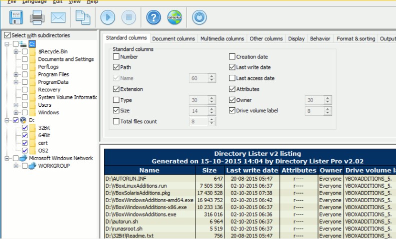 Directory Listerʹ�ó�Ҋ���}���