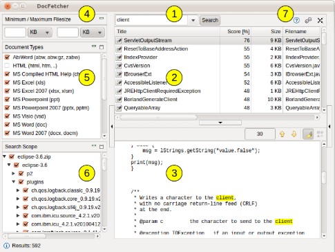 DocFetcher�������c(di��n)��ʹ�Î���