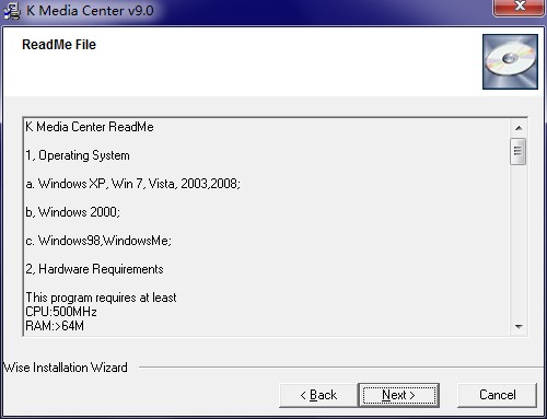 K Media Center�ٷ����d�D�İ��b�̌W