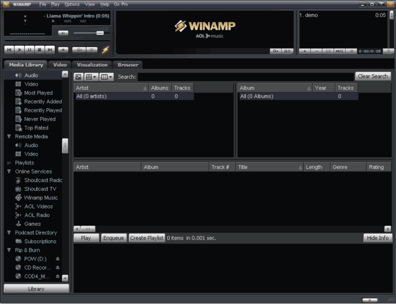 Winamp���I�������������Aʹ�ü���Ԕ����B