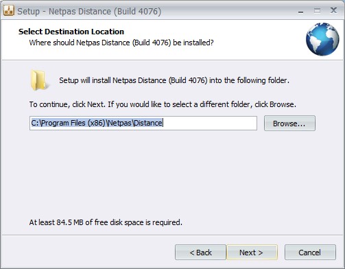 Netpas Distance�������c�Ͱ��b�̌W