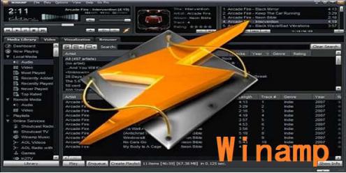 Winamp��Ҋ���}��ܛ�����ܽ�B