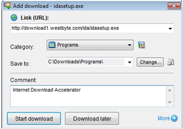 Internet Download Accelerator���d���}���