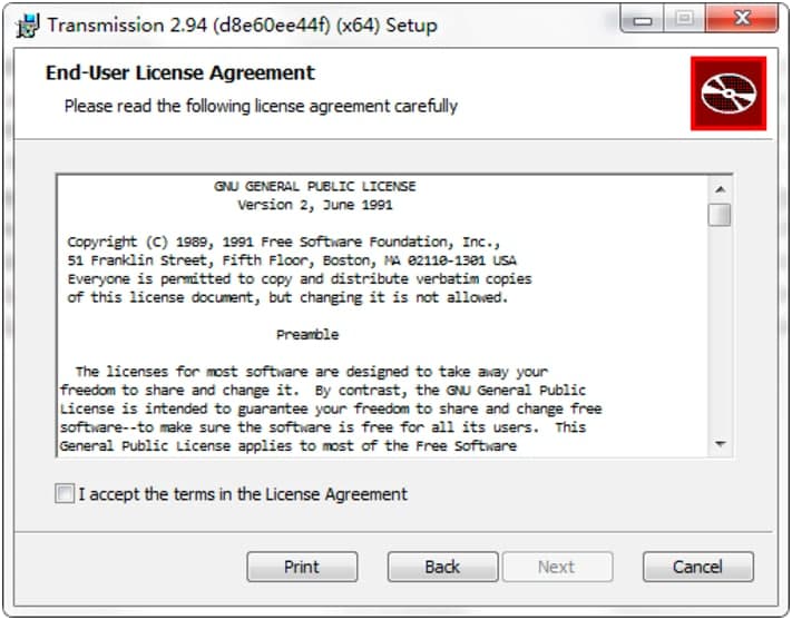 TransmissionBT�������d�������b�̳�Ԕ����B