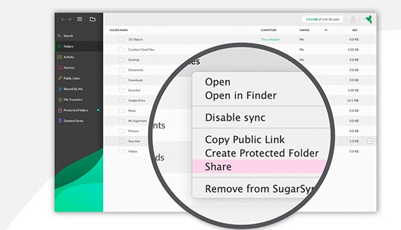 SugarSync�ٷ����d�������c(di��n)��B