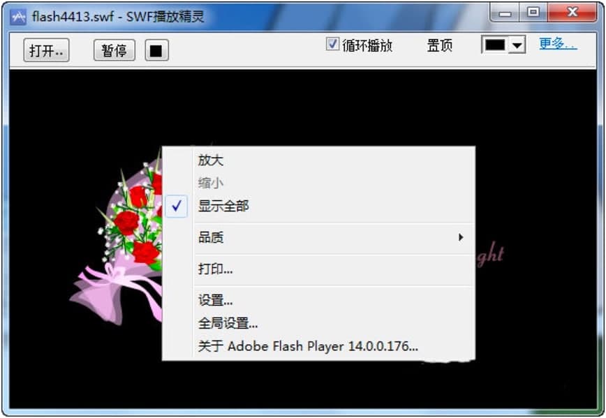 SWF���ž��`���ֱؿ��Ŀ�������ʹ�ü���Ԕ����B