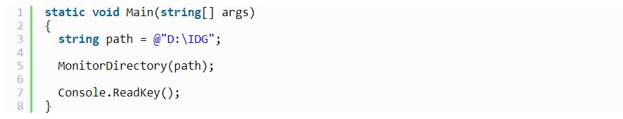 C����FileSystemWatcher��ʹ�ý̳�