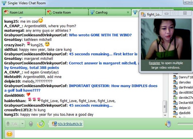 Camf��Camfrog Video Chat����ҕ�l���죩���b�̳�