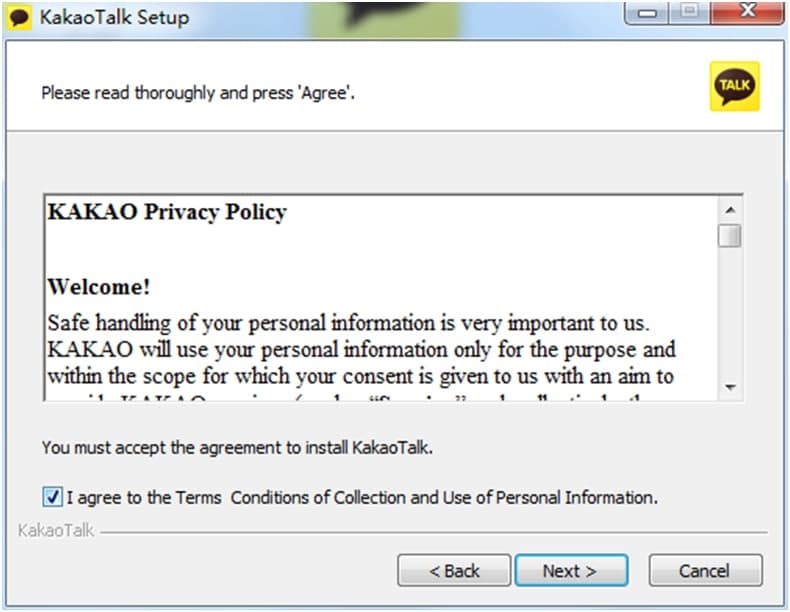 Kakaotalk��X�湦�����c�Ͱ��b�̌W