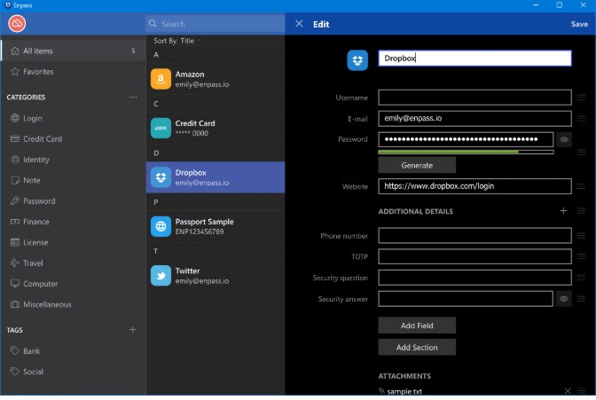 Enpass�ܴa�����Զ��xe��ģ��D�Ľ̌W(xu��)