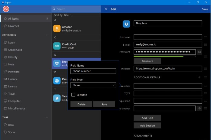 Enpass�ܴa�����Զ��xe��ģ��D�Ľ̌W(xu��)