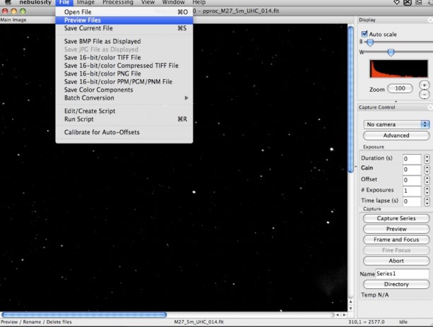 Nebulosity�ٷ����d�D��ʹ�ý̌W