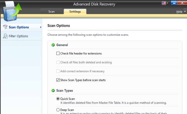 Systweak Advanced Disk Recovery�Y�x���O�ý̌W