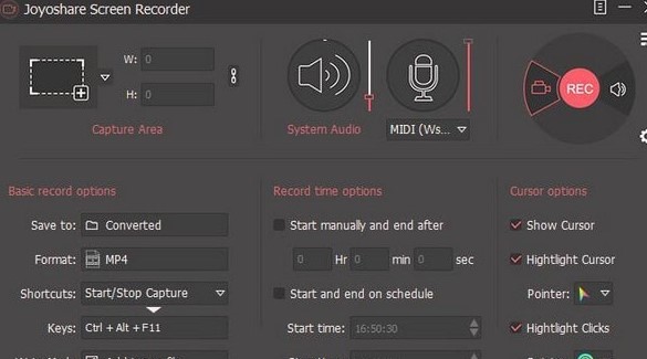 Joyoshare Screen Recorder�ٷ����d�D��ʹ�ý̌W