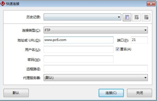FlashFXP���İ���A�O�÷����D��ָ��