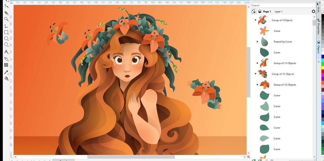 CorelDRAW�{ɫ��Gʧ�һ؈D�Ľ̌W