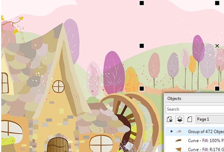 CorelDRAW�{ɫ��Gʧ�һ؈D�Ľ̌W