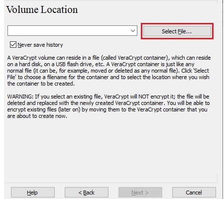VeraCrypt�օ^����ܛ���������ܷօ^�̌W