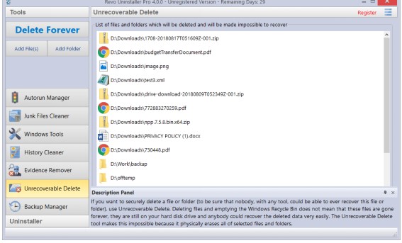 Revo Uninstaller Pro��X���������̌W