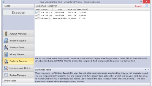 Revo Uninstaller Pro��X���������̌W