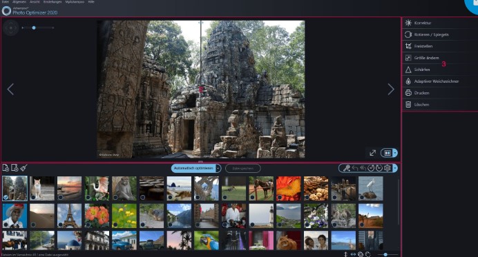 Ashampoo Photo Optimizer�����@ʾ�D�Ľ̌W